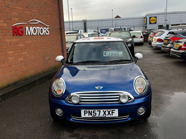 2007 Mini Hatchback 1.6 Cooper Blue 3dr Hatch