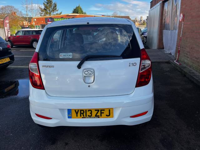 2013 Hyundai i10 1.2 ACTIVE WHITE 5dr HATCH, ONLY 30k MILES F.SH