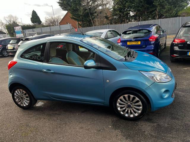 2010 Ford Ka 1.2 Zetec Blue 3dr Hatch, £35 TAX, 55 MPG,