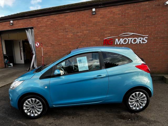 2010 Ford Ka 1.2 Zetec Blue 3dr Hatch, £35 TAX, 55 MPG,