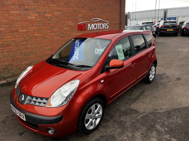 Nissan Note 1.6 SVE Orange 5dr Auto MPV MPV Petrol Orange