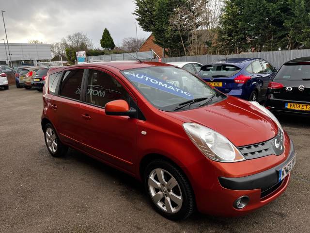 2006 Nissan Note 1.6 SVE Orange 5dr Auto MPV