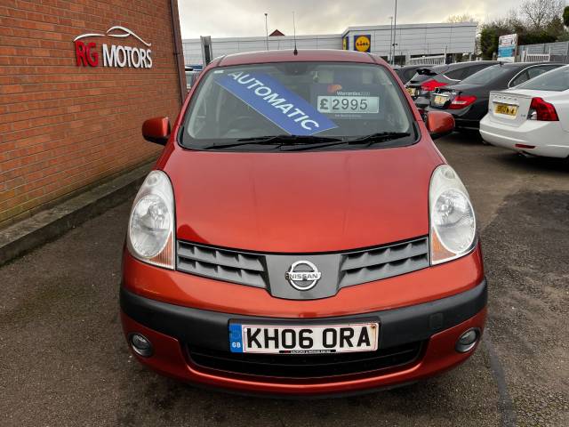 2006 Nissan Note 1.6 SVE Orange 5dr Auto MPV