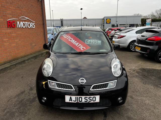 2010 Nissan Micra 1.2 N-Tec Black 5dr Auto