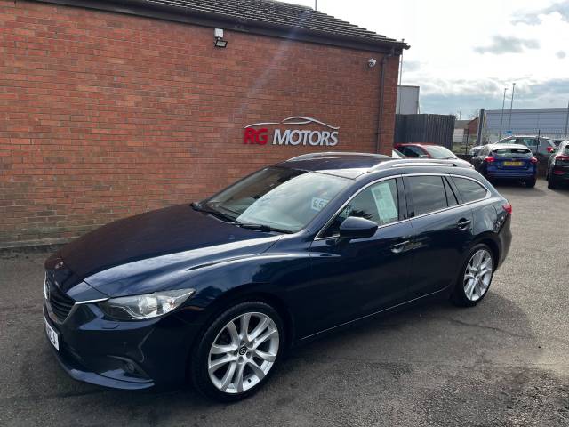 Mazda 6 2.2d Sport Nav Blue 5dr Estate, Great Spec, 1 Owner, Estate Diesel Blue