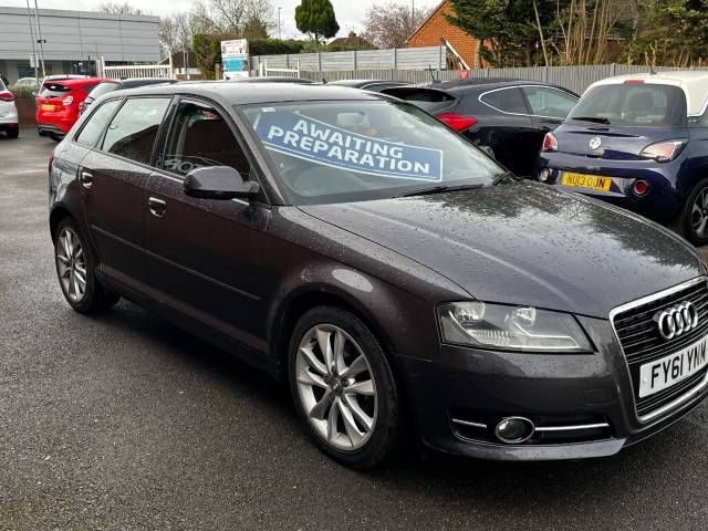 2011 Audi A3 1.6 TDI Sport Grey 5dr Hatch, £20 TAX 62 MPG