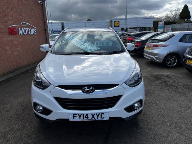 2014 Hyundai ix35 1.7 CRDi SE Nav White 5dr 2WD Estate