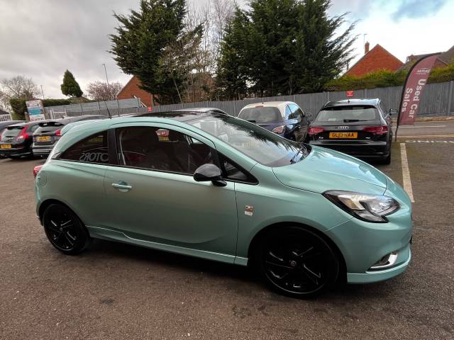 2015 Vauxhall Corsa 1.2 Limited Edition Green 3dr Hatch