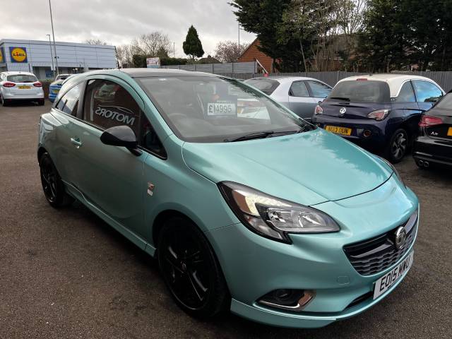 2015 Vauxhall Corsa 1.2 Limited Edition Green 3dr Hatch