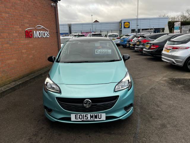 2015 Vauxhall Corsa 1.2 Limited Edition Green 3dr Hatch