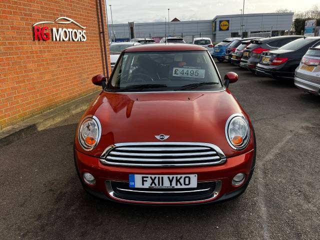 2011 Mini Hatchback 1.6 Cooper [122] Orange 3dr Hatch, 60k Miles