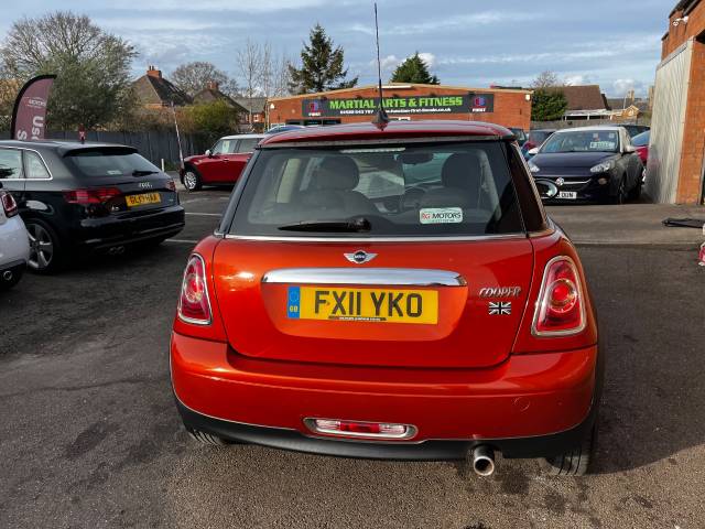 2011 Mini Hatchback 1.6 Cooper [122] Orange 3dr Hatch, 60k Miles