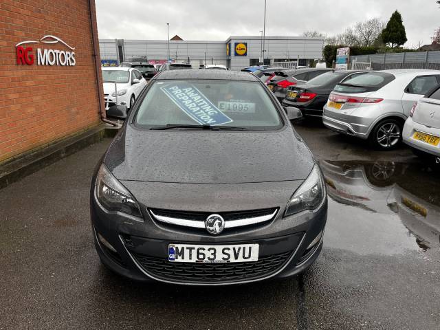 2013 Vauxhall Astra 1.4i 16V Energy Grey 5dr Hatch