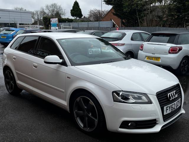 2012 Audi A3 2.0 TDI S LINE [140] SPORT EDITION White 5dr Hatch