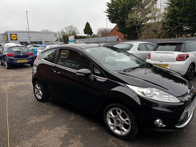 2012 Ford Fiesta 1.4 TDCi [70] Zetec Black 3dr Hatch,