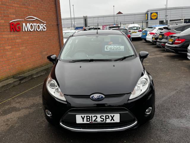 2012 Ford Fiesta 1.4 TDCi [70] Zetec Black 3dr Hatch,