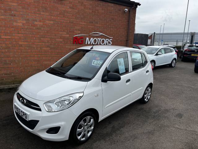 Hyundai i10 1.2 Classic White 5dr Hatch, Hatchback Petrol White