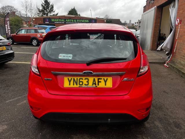 2013 Ford Fiesta 1.0 EcoBoost Zetec Red 5dr Hatch