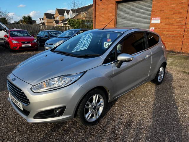 2016 Ford Fiesta 1.0 EcoBoost Zetec Silver 3dr Hatch