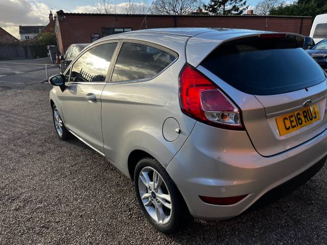 2016 Ford Fiesta 1.0 EcoBoost Zetec Silver 3dr Hatch