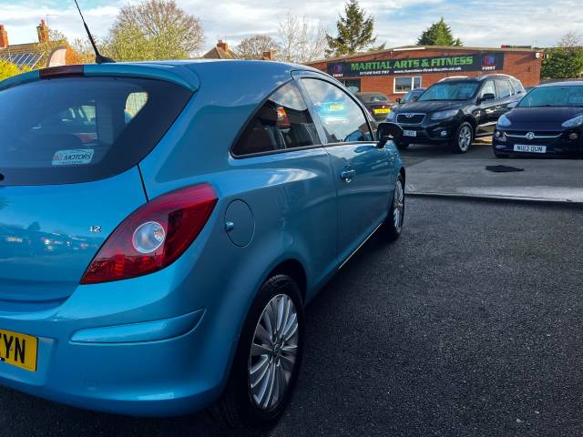 2011 Vauxhall Corsa 1.2 Excite Blue 3dr Hatch [NAV]