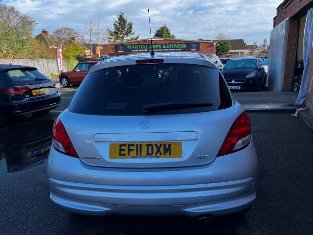 2011 Peugeot 207 1.6 VTi 120 Allure Silver 5dr Hatch, 40k MILES