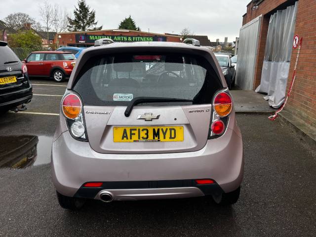 2013 Chevrolet Spark 1.2i LT Pink 5dr Hatch