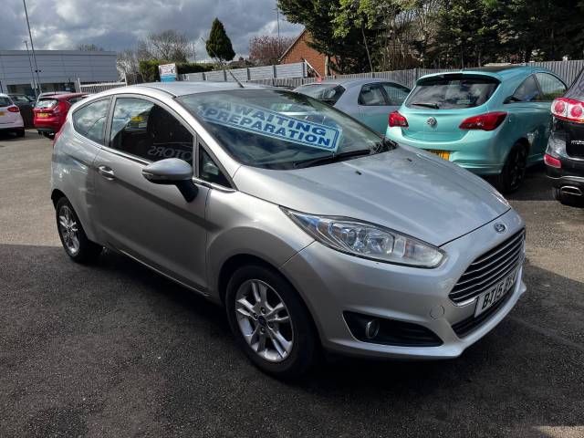 2015 Ford Fiesta 1.25 82 Zetec Silver 3dr Hatch F.S.H