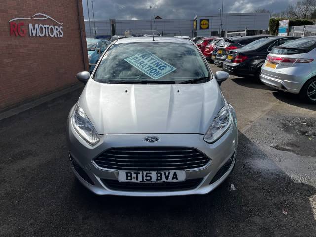 2015 Ford Fiesta 1.25 82 Zetec Silver 3dr Hatch F.S.H