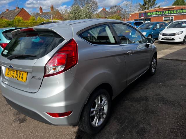 2015 Ford Fiesta 1.25 82 Zetec Silver 3dr Hatch F.S.H