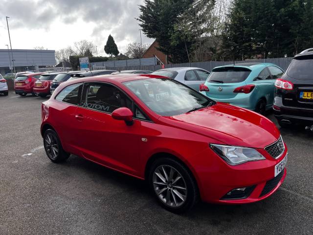 2014 SEAT Ibiza 1.2 TSI I TECH Red 3dr Hatch. 1 Owner £35 TAX 55 MPG