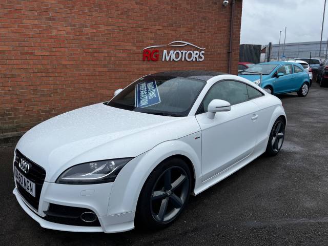 Audi TT 2.0T FSI S Line White 2dr Coupe Coupe Petrol White