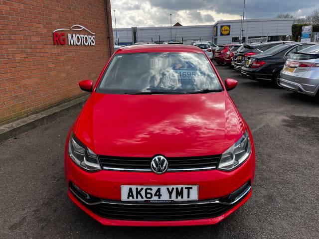 2014 Volkswagen Polo 1.4 TDI 90 SEL Red 5dr Hatch,