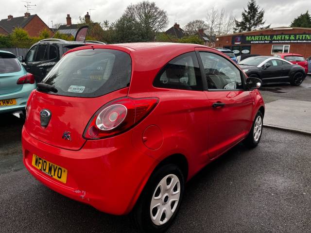 2010 Ford Ka 1.2 Studio Red 3dr Hatch