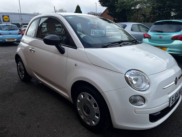 2014 Fiat 500 1.2 Pop White 3dr Hatch