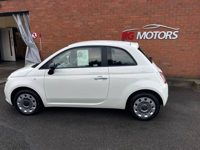 2014 Fiat 500 1.2 Pop White 3dr Hatch