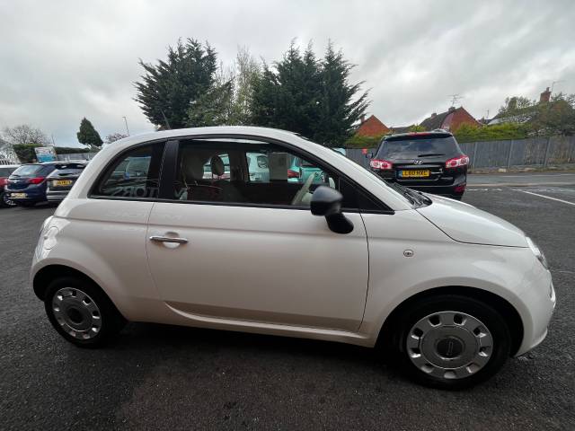 2014 Fiat 500 1.2 Pop White 3dr Hatch