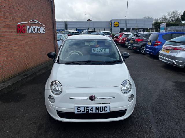 2014 Fiat 500 1.2 Pop White 3dr Hatch