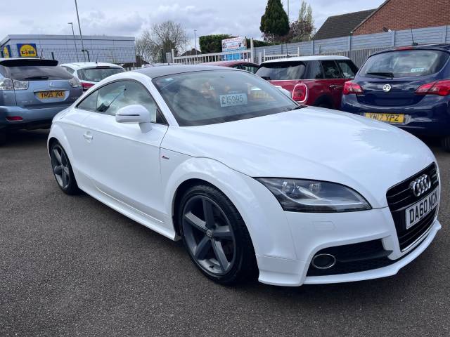 2010 Audi TT 2.0T FSI S Line White 2dr Coupe