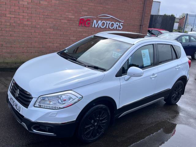 Suzuki Sx4 S-cross 1.6 DDiS SZ5 ALLGRIP White 5dr 4x4 Hatchback Diesel White