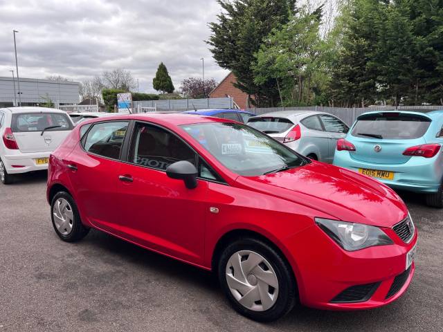 2012 SEAT Ibiza 1.2 S Red 5dr [AC] ONLY 27k MILES