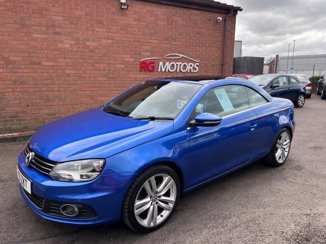 Volkswagen Eos 2.0 TDI BlueMotion Tech Sport Blue 2dr Convertible Convertible Diesel Blue