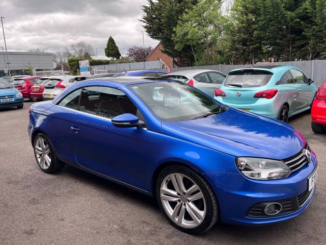 2011 Volkswagen Eos 2.0 TDI BlueMotion Tech Sport Blue 2dr Convertible