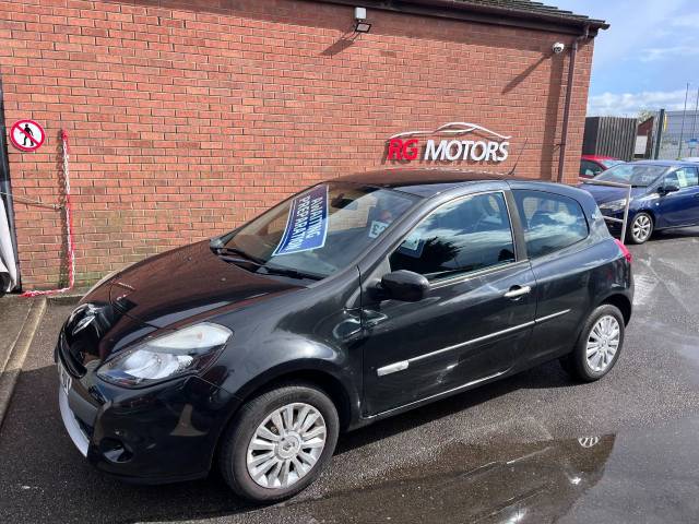 Renault Clio 1.2 16V I-Music Black 3dr Hatch Hatchback Petrol Black