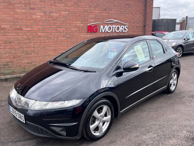 Honda Civic 2.2 i-CTDi SE Black 5dr Hatch Hatchback Diesel Black