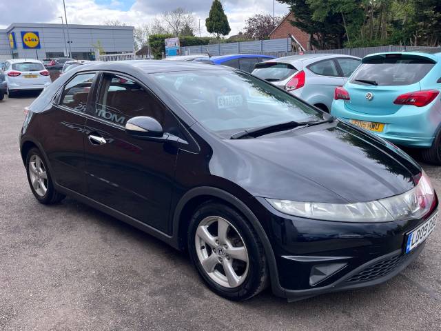 2009 Honda Civic 2.2 i-CTDi SE Black 5dr Hatch