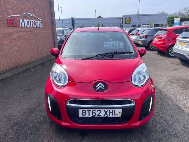 2012 Citroen C1 1.0i VTR Red 5dr Hatch, £0 TAX, 65 MPG