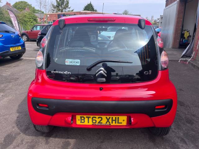 2012 Citroen C1 1.0i VTR Red 5dr Hatch, £0 TAX, 65 MPG