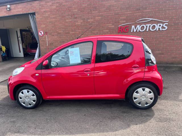 2012 Citroen C1 1.0i VTR Red 5dr Hatch, £0 TAX, 65 MPG