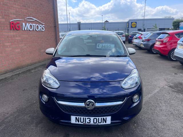 2013 Vauxhall Adam 1.2i Jam Blue 3dr Hatch